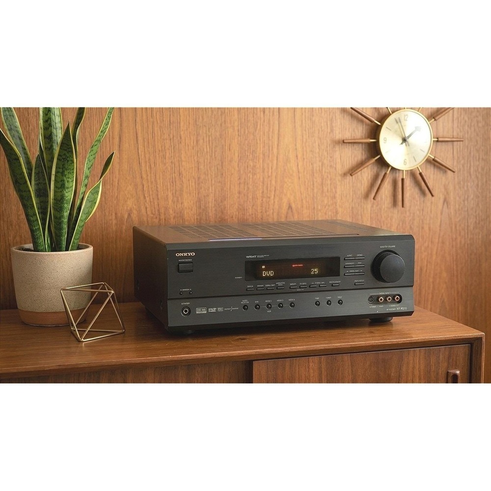 Rare Vintage Onkyo HT-R510 AV Receiver Six-Channel 100W Surround Sound